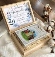 Pamiątka Chrztu Świętego prezent od chrzestnego