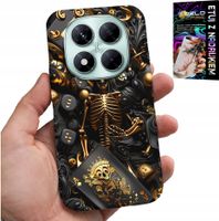 ETUI DO XIAOMI NOTE 14 PRO+ 5G - KRÓL POKER KOŚCI AS WZORY DLA MEN +SZKŁO
