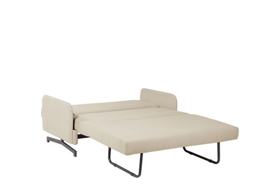 Sofa rozkładana beżowa BELFAST na Arena.pl