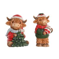 ozdoby świąteczne Home ESPRIT Wielokolorowy 22,5 X 19 X 38 CM (2 Sztuk)