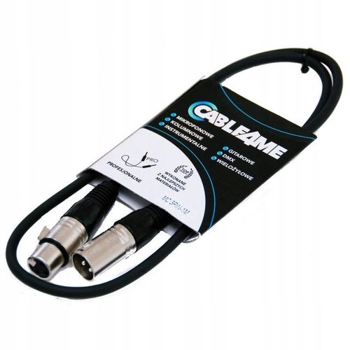 Kabel mikrofonowy XLR-XLR CABLE4ME 20m na Arena.pl
