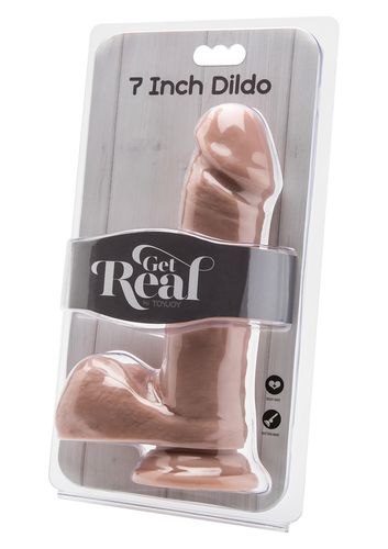 dildo 7 inch with balls light skin tone na Arena.pl