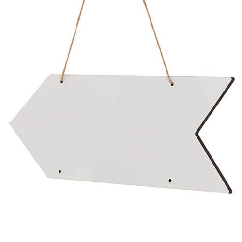 Zawieszka na drzwi z MDF-u do sublimacji - strzałka na Arena.pl