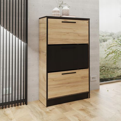 Szafka na buty otwierana uchylna SZNB01 na Arena.pl