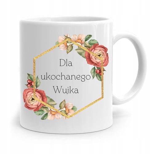 Kubek Prezent Dla Wujka Dla Ukochanego Wujka Z Nadrukiem Ze Zdjęciem na Arena.pl