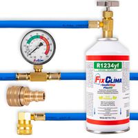 ZESTAW DO NAPEŁNIANIA KLIMATYZACJI AUT CZYNNIK R1234YF + USZCZELNIACZ