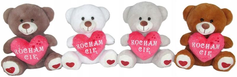 miś 4 kol 20cm 170224 zdjęcie 3
