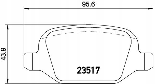 KLOCKI HAM TYL ALFA ROMEO 147 . BREMBO na Arena.pl