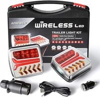 Tylne Światła LED Bezprzewodowe Magnetyczne do przyczepy 7-pin AOHEWEI