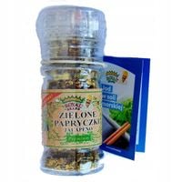 Jalapeno zielone MŁYNEK WIELORAZOWEGO UŻYTKU 30 g.