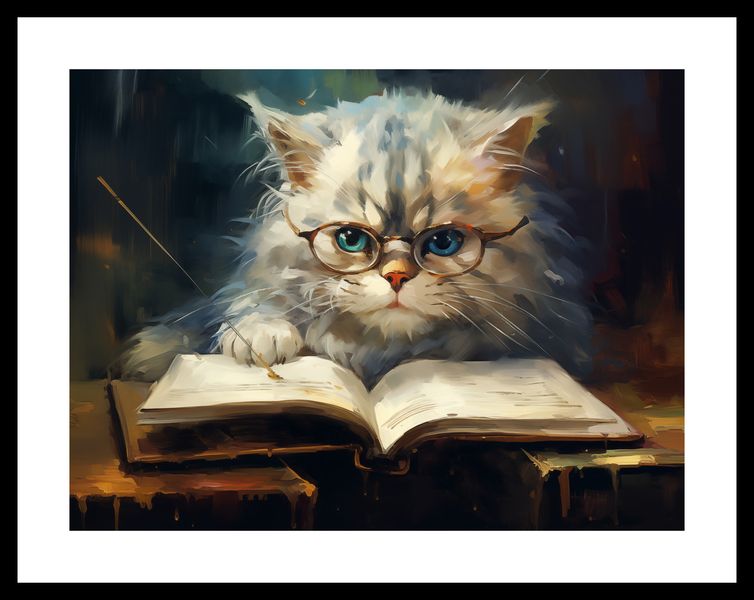 Plakat 40x30cm Ucz Się Ucz zdjęcie 3