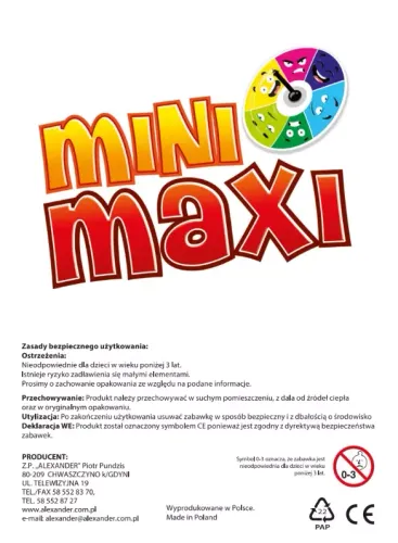 Gra planszowa. Mini Maxi na Arena.pl