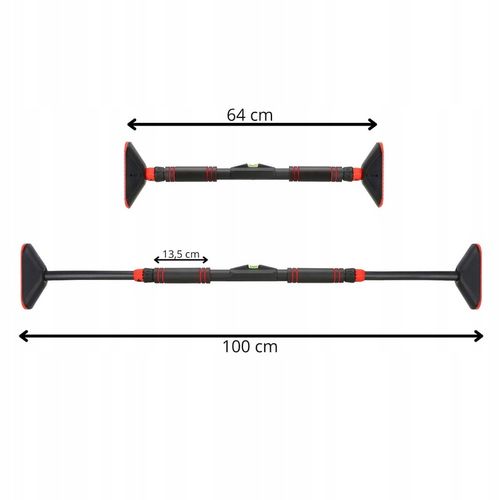 DRĄŻEK ROZPOROWY DO PODCIĄGANIA ĆWICZEŃ MOCNY TELESKOPOWY REGULACJA 64-100 na Arena.pl
