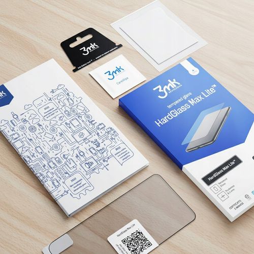 apple iphone 11 pro max - 3mk hardglass max lite black na Arena.pl