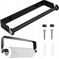 UCHWYT NA RĘCZNIK PAPIEROWY WIESZAK KUCHENNY ŚCIENNY PRZYKRĘCANY LOFT