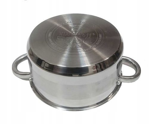 Garnek stal Ø24cm 6l Kinghoff na Arena.pl