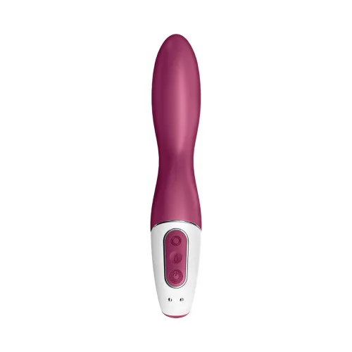 satisfyer hot spot wibrator zakrzywiony z funkcją podgrzewania, rożowy na Arena.pl