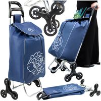 Wózek zakupowy zakupy torba na kółkach składany mocny solidny wodoodporna