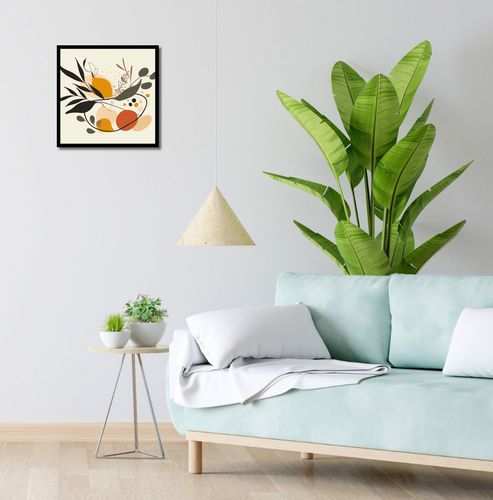 Plakat 40x40cm Botaniczny Wir na Arena.pl