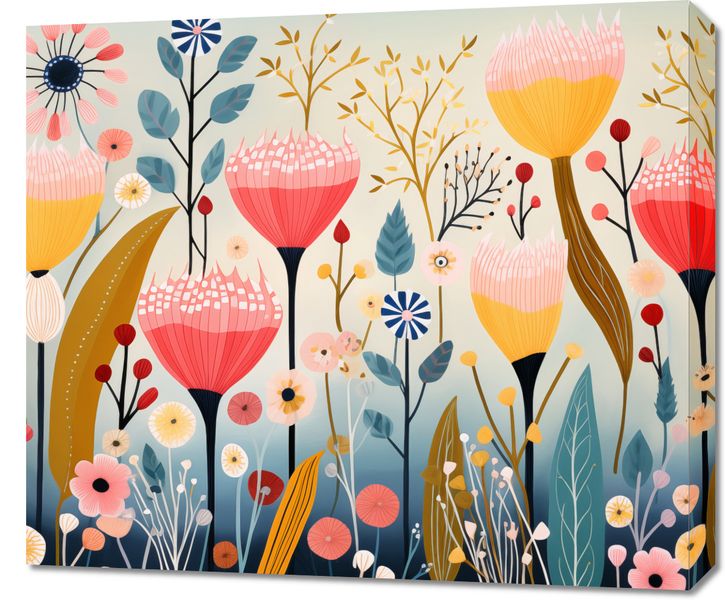 Obraz 70x60cm Ogród Marzeń zdjęcie 1