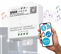 Sterownik Magic Digital IC SPERL taśm LED COB CCT cyfrowy WS2811 SPI music
