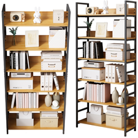 REGAŁ NA KSIĄŻKI SEGREGATORY WYSOKI LOFT METALOWA STYL INDUSTRIALNY