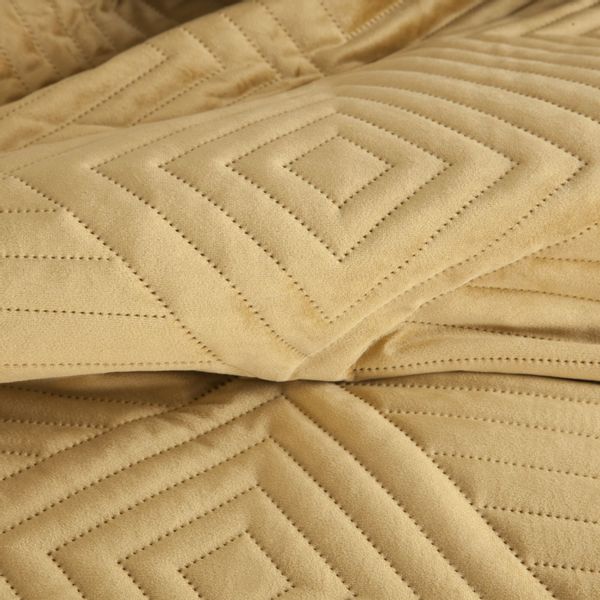 Narzuta dekoracyjna SOFIA-2 220x240 miodowa zdjęcie 3