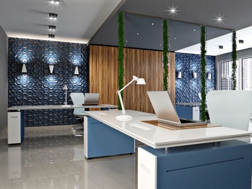 Dekoracyjne Panele Ścienne 60x60 - HEXAGON na Arena.pl