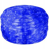 WĄŻ Świetlny 30m LED LAMPKI CHOINKOWE NIEBIESKI