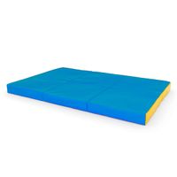 Składany materac pod drabinkę 150x100x10 cm Kometa niebieski