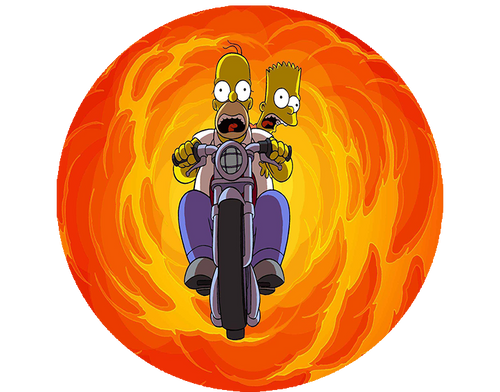 Podkładka pod myszkę Simpsonowie na Arena.pl