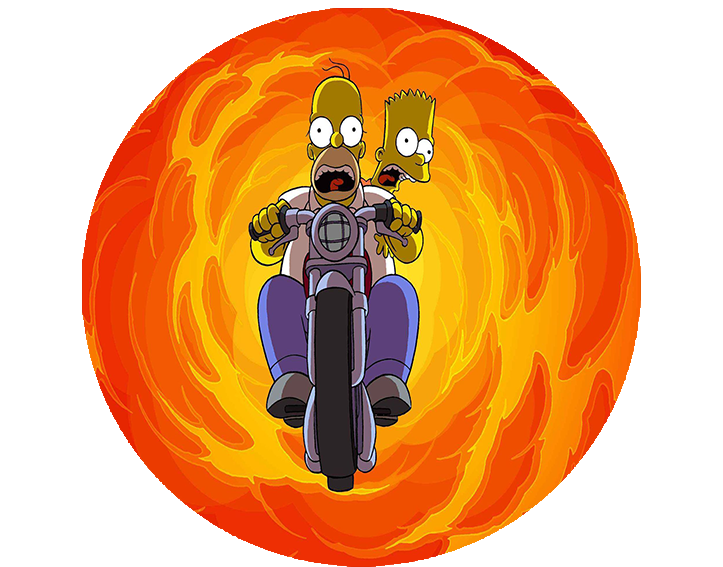 Podkładka pod myszkę Simpsonowie zdjęcie 2