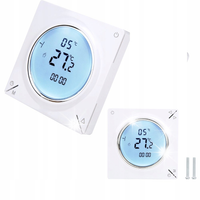 REGULATOR TEMPERATURY TERMOSTAT POKOJOWY CZUJNIKI STEROWNIK 3A LCD