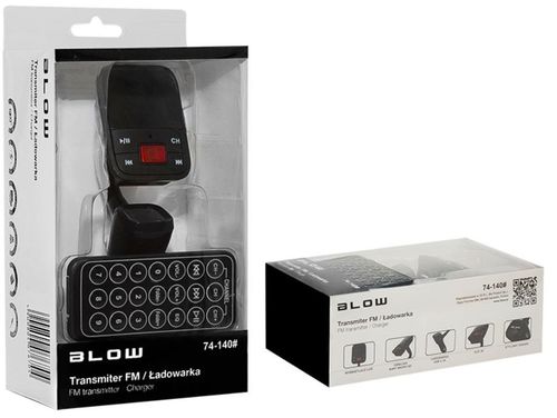 BLOW Transmiter FM USB + ładowarka 2,1 A na Arena.pl