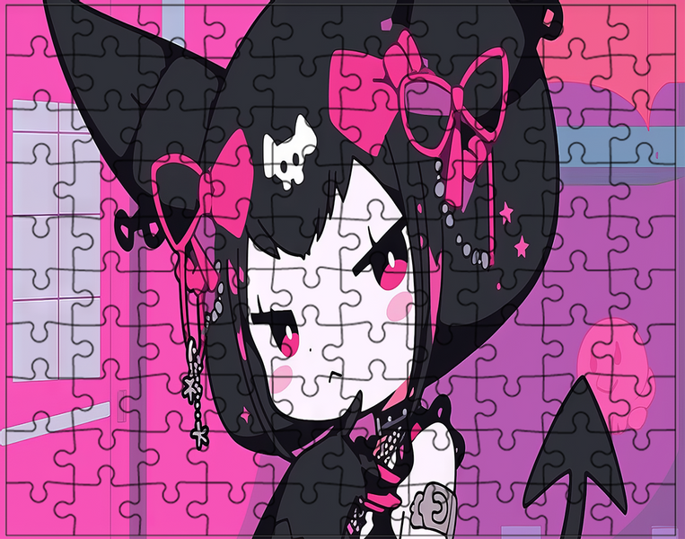Puzzle tradycyjne Kuromi zdjęcie 1