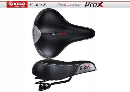 Siodełko Velo Prox VL-6123S sprężyna memory na Arena.pl