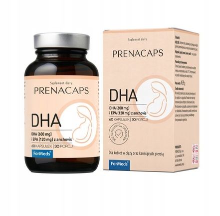 ForMeds PRENACAPS DHA (600)mg I EPA (120)mg zdjęcie 1