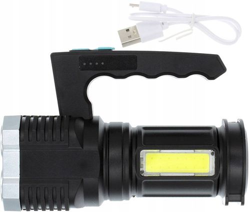 L-19 Latarka ładowana przez USB na Arena.pl
