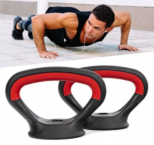 HANTLE regulowane 2x20KG sztanga KETTLEBELL zestaw HANTLI 6w1 GRYFY uchwyty na Arena.pl