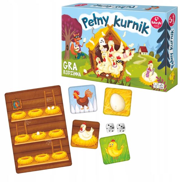 Pelny kurnik - gra planszowa 63117 zdjęcie 2