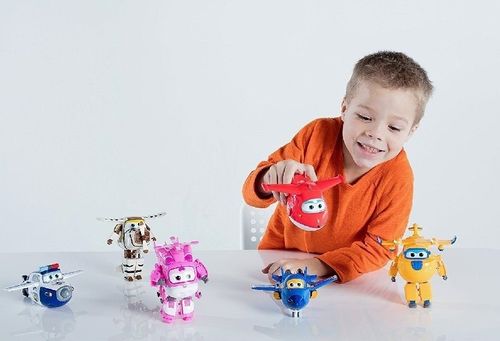 SUPER WINGS TRANSFORMUJĄCY SAMOLOT ROBOT BELLO COB na Arena.pl