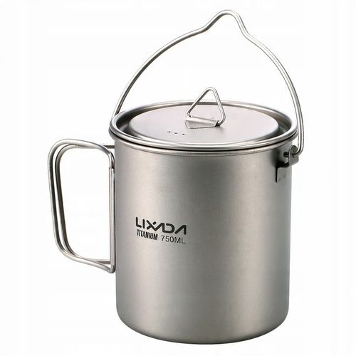 Lixada Lekki Tytan 3 Sztuk Zestaw Tytanu 750 ml na Arena.pl