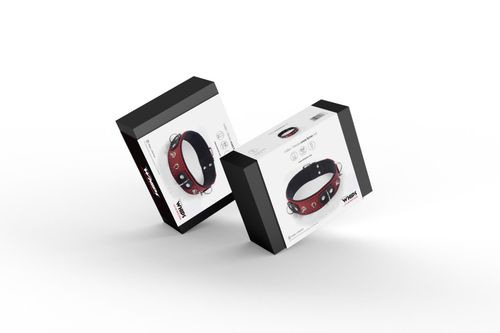 obroża  collar crazy horse red, small na Arena.pl