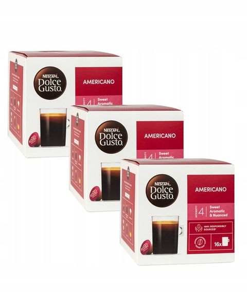 Kawa NESCAFE DOLCE GUSTO AMERICANO 3 x 16 szt zdjęcie 1