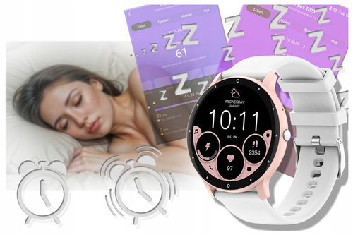 ZEGAREK SMARTWATCH DLA DZIEWCZYNKI PREZENT NA KOMUNIĘ +PASEK +TOREBKA na Arena.pl