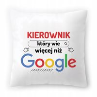 Poduszka Dla Kierownika Na Urodziny Prezent Z Nadrukiem Ze Zdjęciem