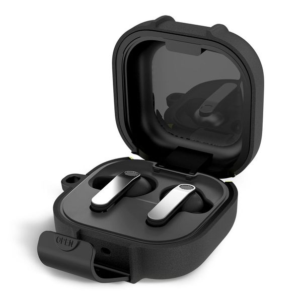 tech-protect slim hook samsung galaxy buds 4 / 4 pro black zdjęcie 2