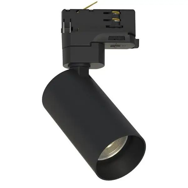 Reflektorek do systemu szynowego 3-fazowy Mono 10235 tuba czarna zdjęcie 3