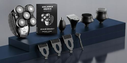 Golarka Męska Akumulatorowa Maszynka Do Golenia Trymer Do Nosa i Brody na Arena.pl