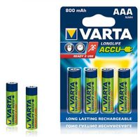 BAT0255 Akumulator VARTA AAA 800mAh 4szt.